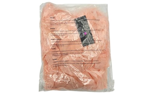 Farah Babydoll Set Roze – Luxe Imitatiebont & Verleidelijke Mesh