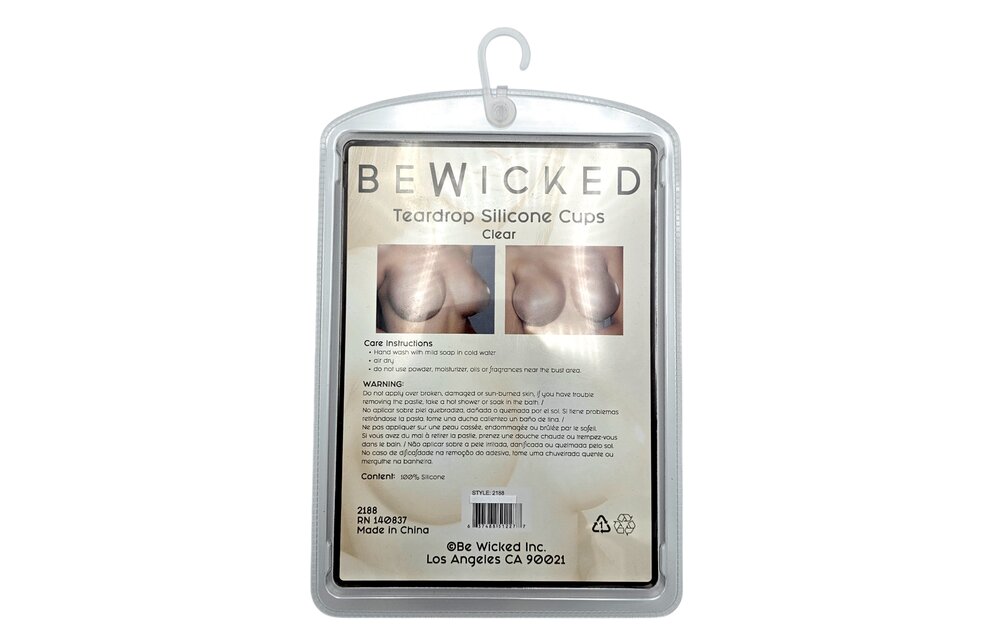 Teardrop Silicone Cups | Seamless & Natural Comfort