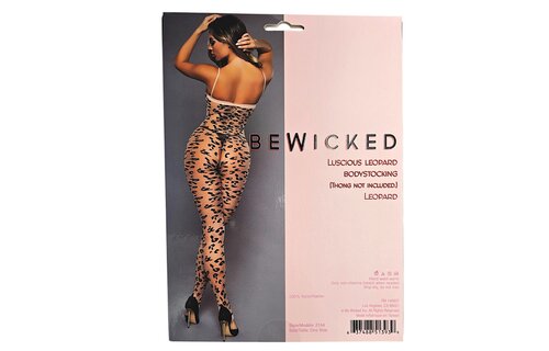 Luscious Leopard Bodystocking – Trauen Sie sich zu strahlen und sinnlich zu sein