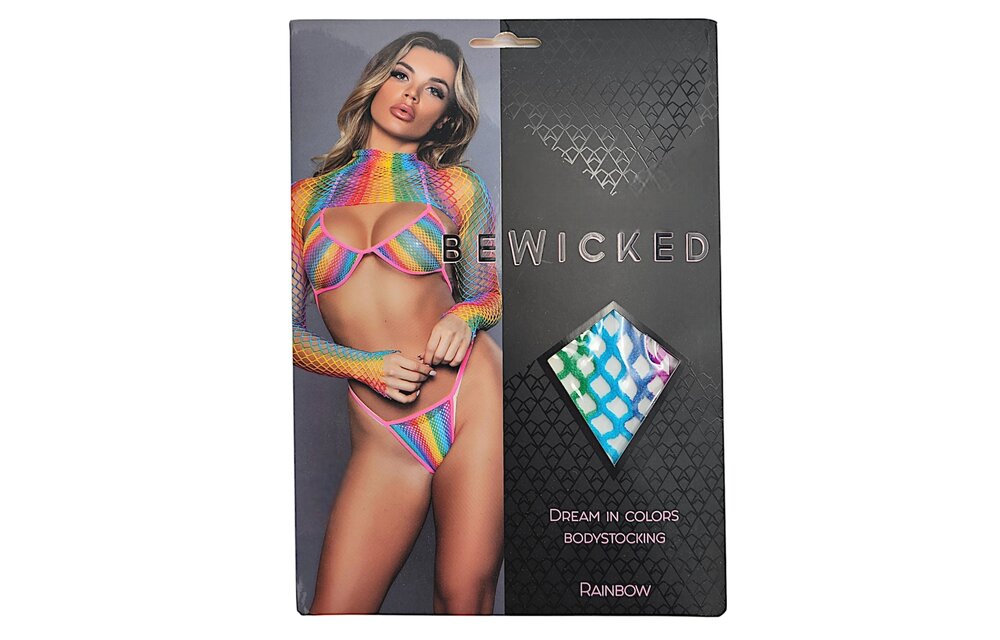 Dream In Colours Bodystocking – Stylish 3-Piece Lingerie Set