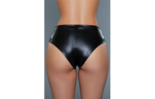 Ring Me Up Shorts Schwarz | Edgy Kunstleder L/Xl Bewicked