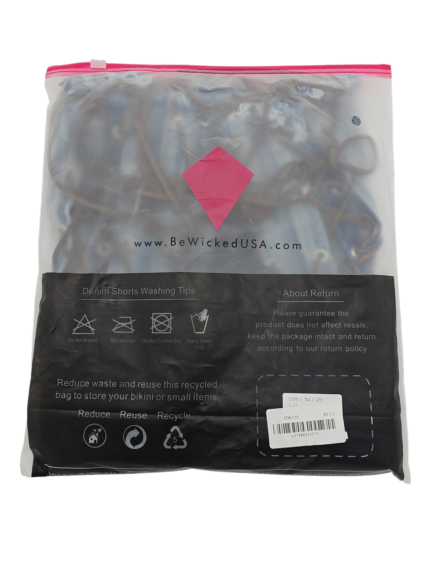 Keep Me Tied Up Denim Shorts – Verstelbare Veters & Hoge Taille