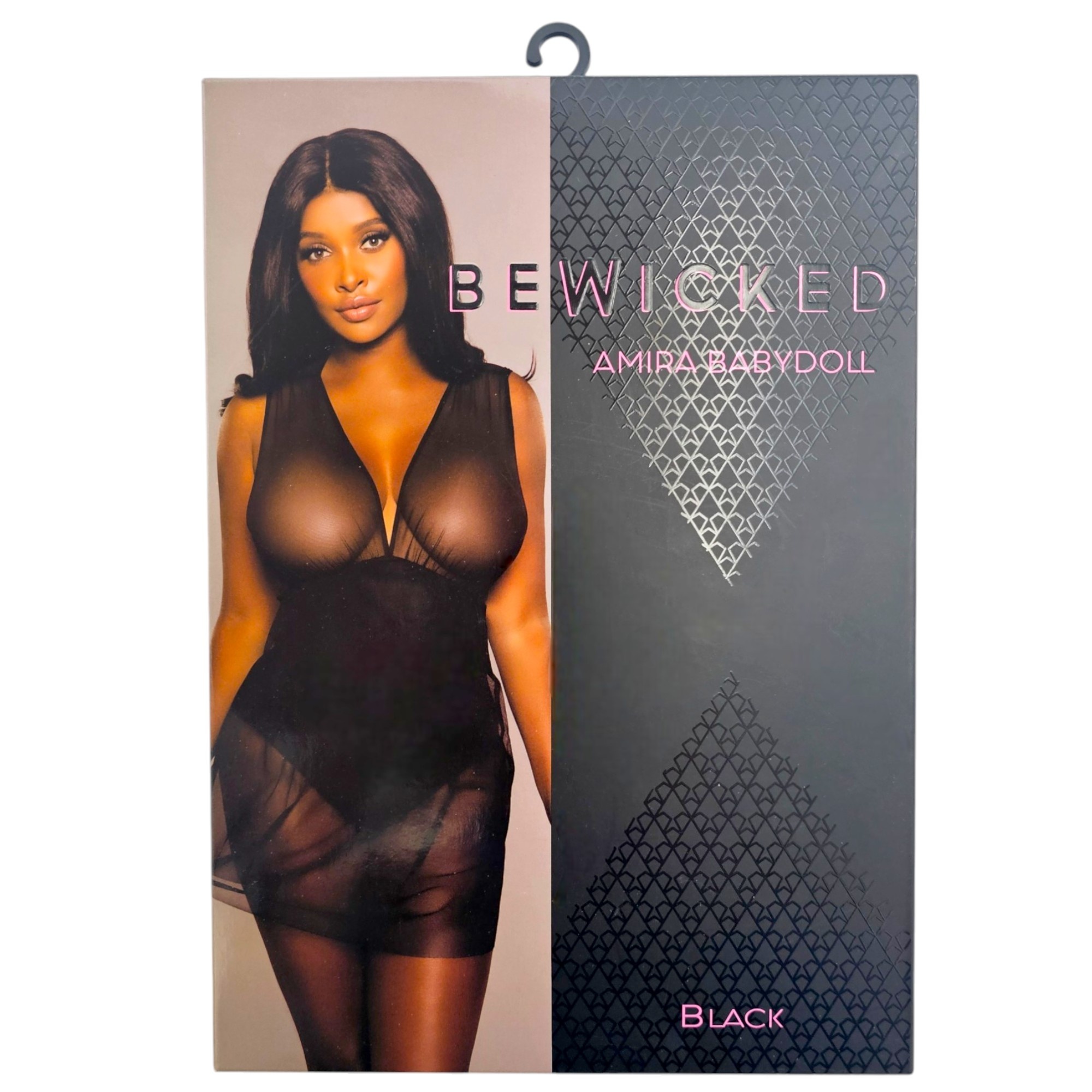 Amira Babydoll Black S – Elegant, Comfortable & Refined