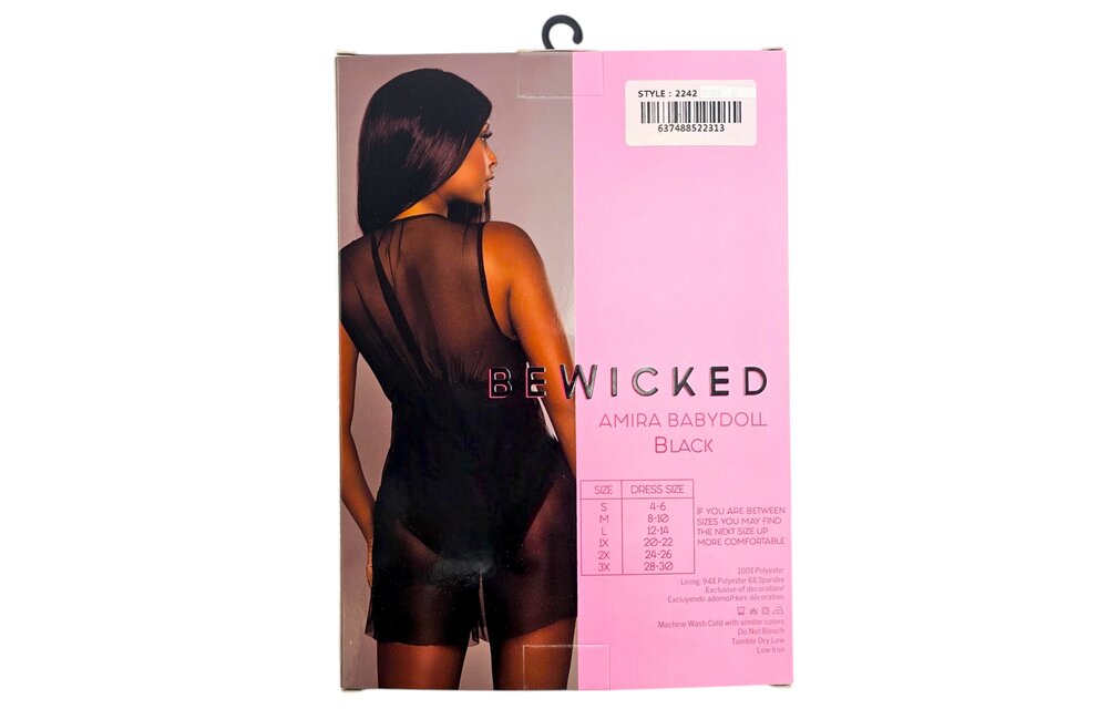 Amira Babydoll - BLK / M
