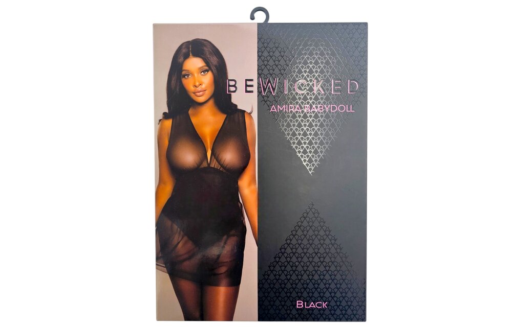 Amira Babydoll Schwarz L – Feminin, bequem und raffiniert