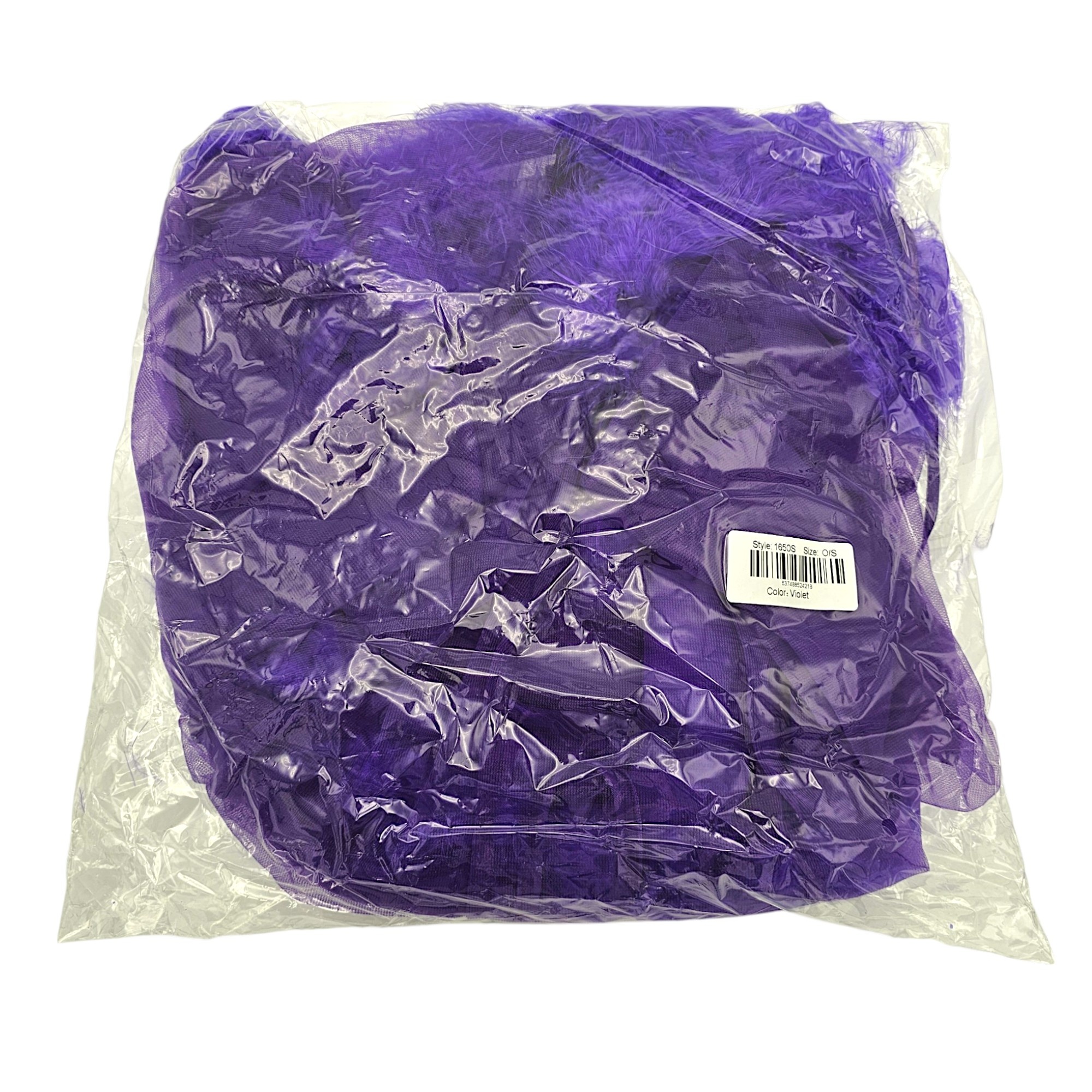 Chique Korte Chiffon Kimono Paars Met Imitatiebont | Bewicked