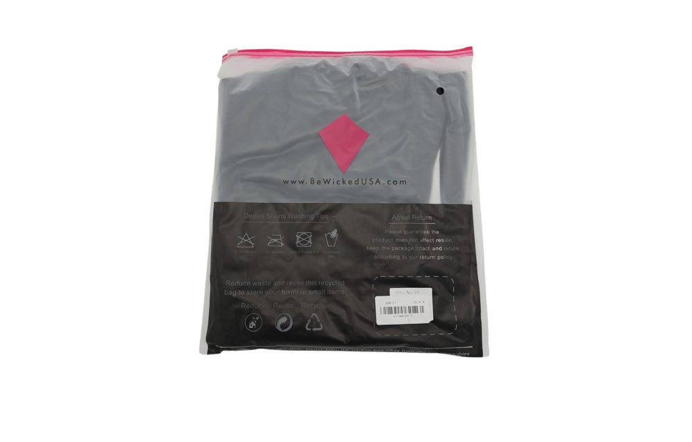 Stay Up All Night Shorts | Glanzend Retro Pu | Bewicked