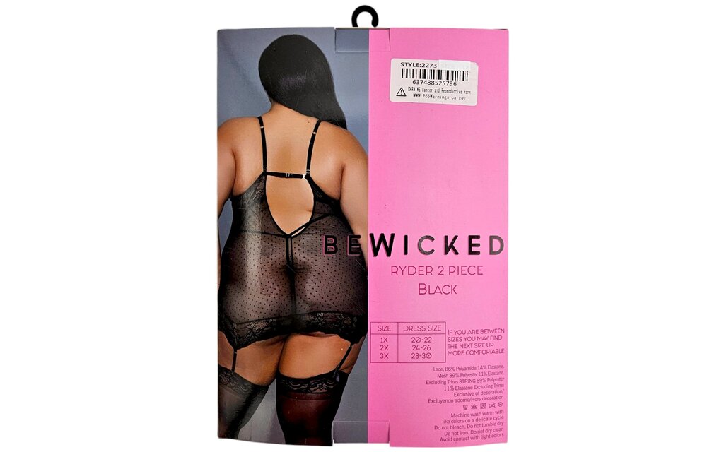 Ryder 2-delig - BLK / 1X