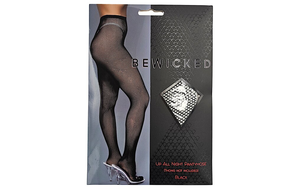 Mini-Netzstrumpfhose Schwarz | Ausgefallen & Chic | Bewicked Verpackung