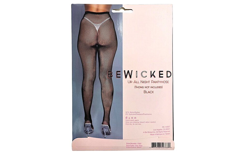Mini-Netzstrumpfhose Schwarz | Ausgefallen & Chic | Bewicked Verpackung