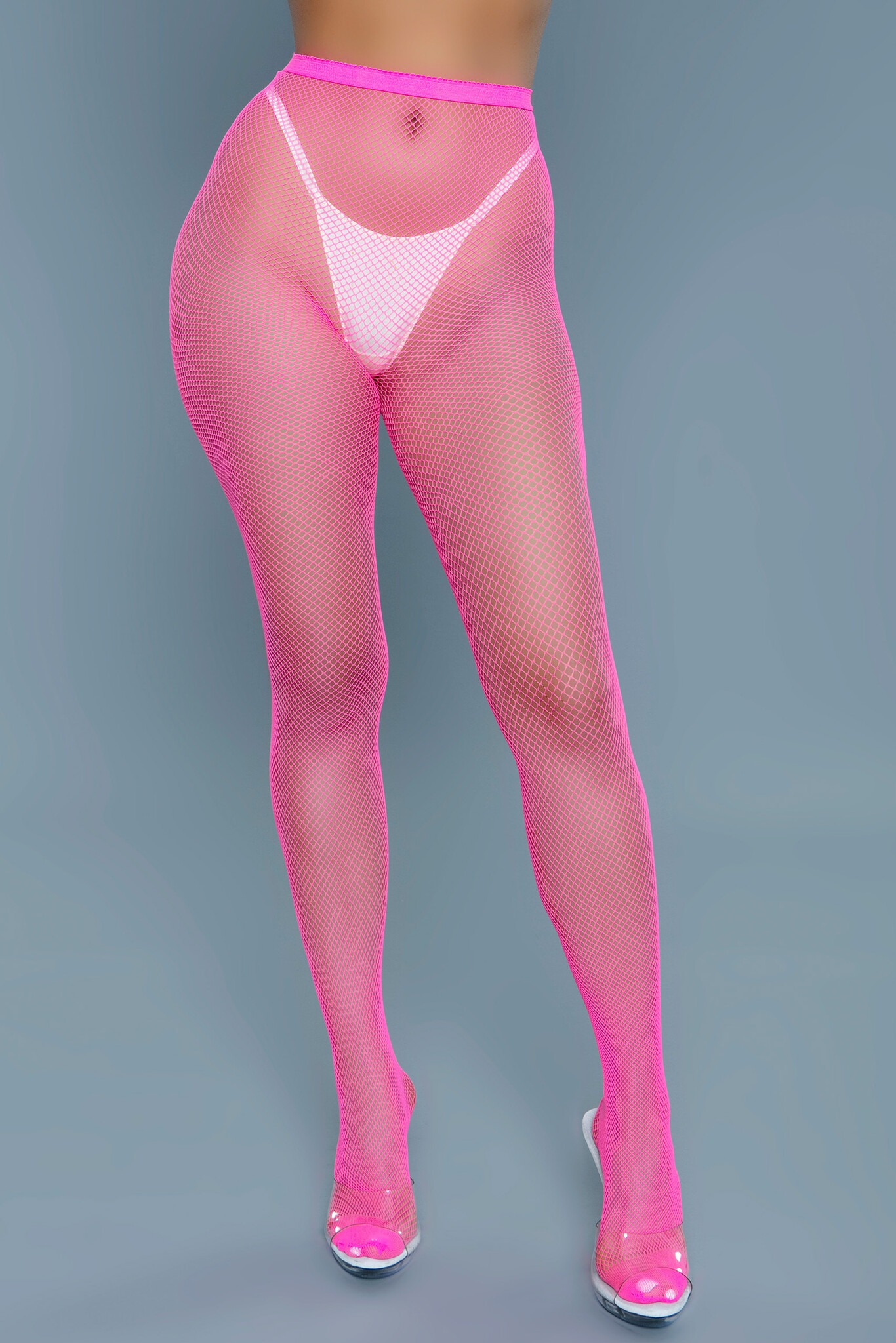 Chic Pink Mini Fishnet Tights | Bewicked Up All Night Style