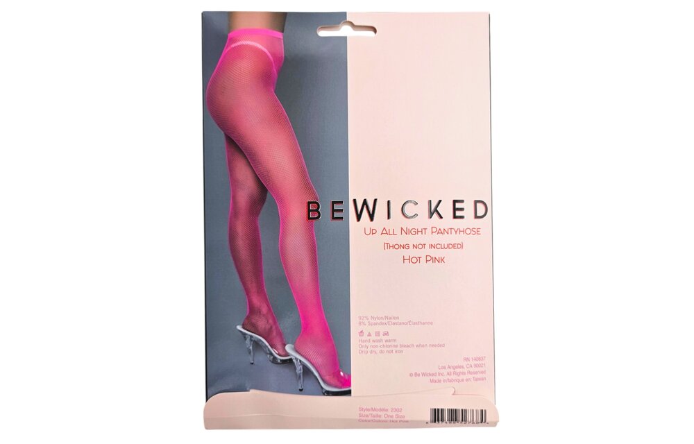 Chique Roze Mini Netpanty | Bewicked Up All Night Style