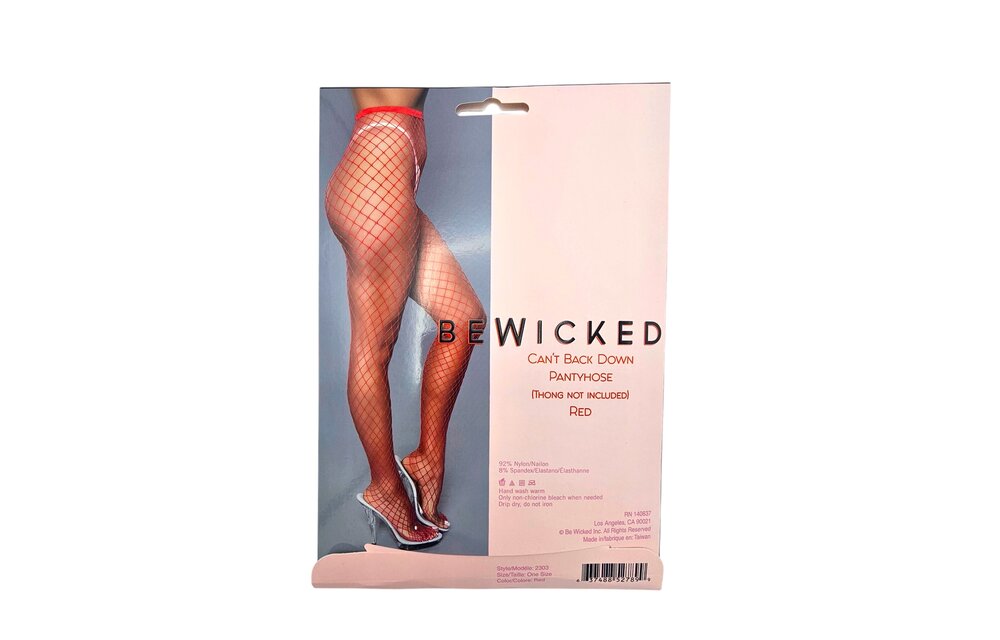 Oversized Red Fishnet Tights Bewicked | Bold & Trendy Design