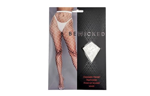 Oversized Netpanty Wit | Bewicked Stijlvol & Comfortabel