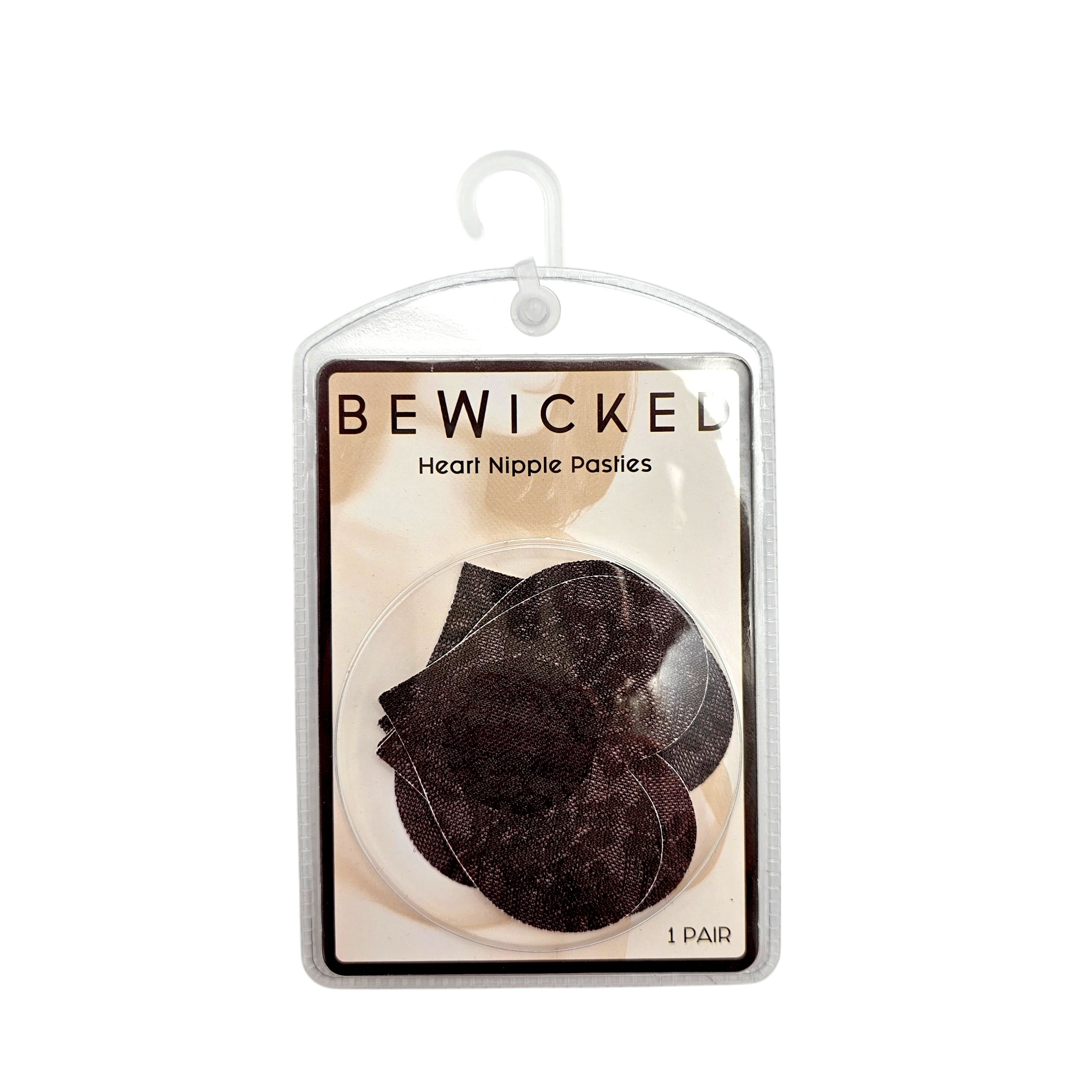 Hartvormige Tepelpasties TAN | Kant & Zelfklevend | 3 Paar