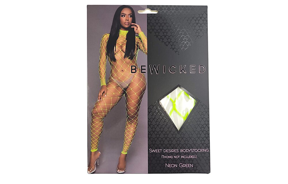Sweet Desires Bodystocking Green | Seductive & Comfortable