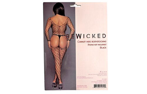 Cannot Hide Bodystocking Black | Sensual & Seductive Design