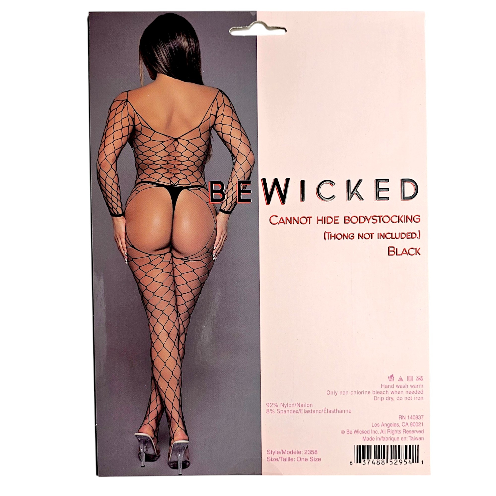 Cannot Hide Bodystocking Zwart | Sensueel & Verleidelijk Design