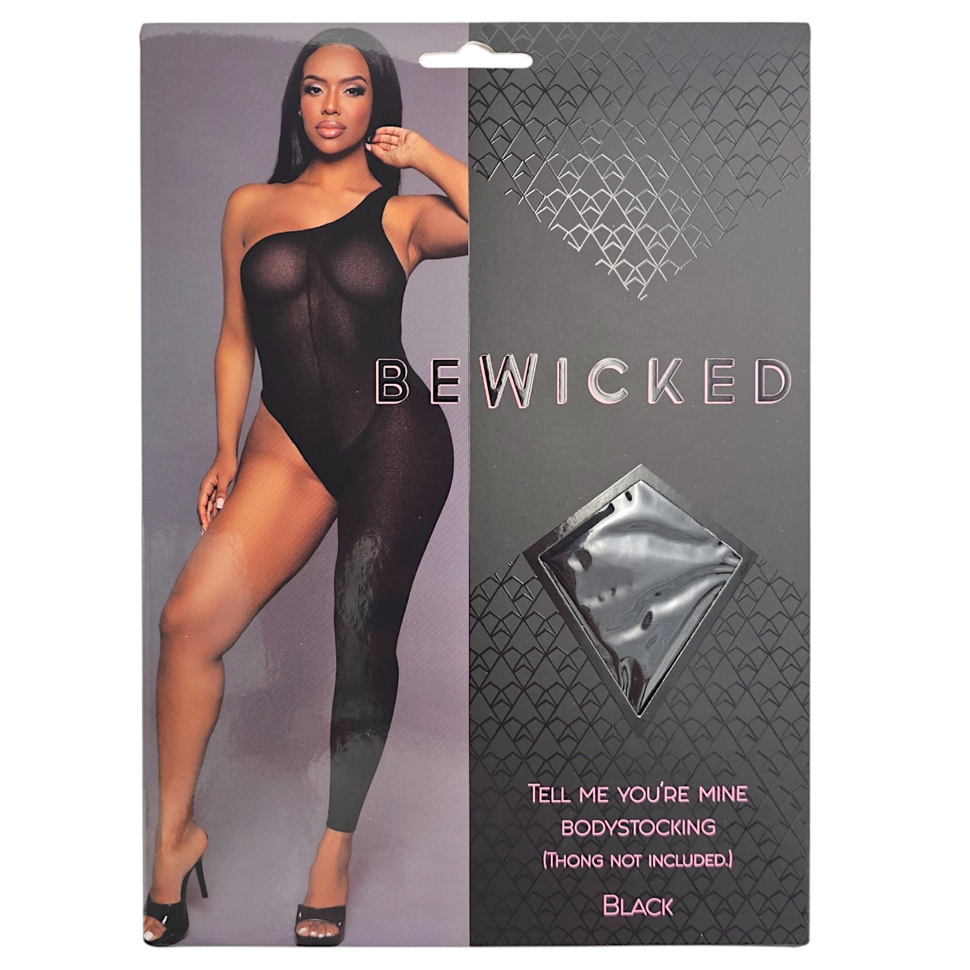 Tell Me You'Re Mine Bodystocking Schwarz – Verführerisch & Elegant
