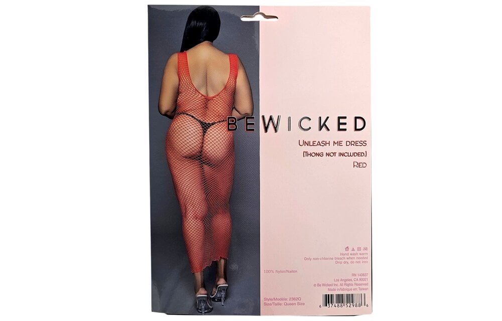 Unleash Me Dress Red – Sexy Fishnet Maxi Bodycon Dress