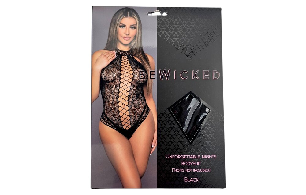 Unforgettable Nights Bodysuit - BLK / OS
