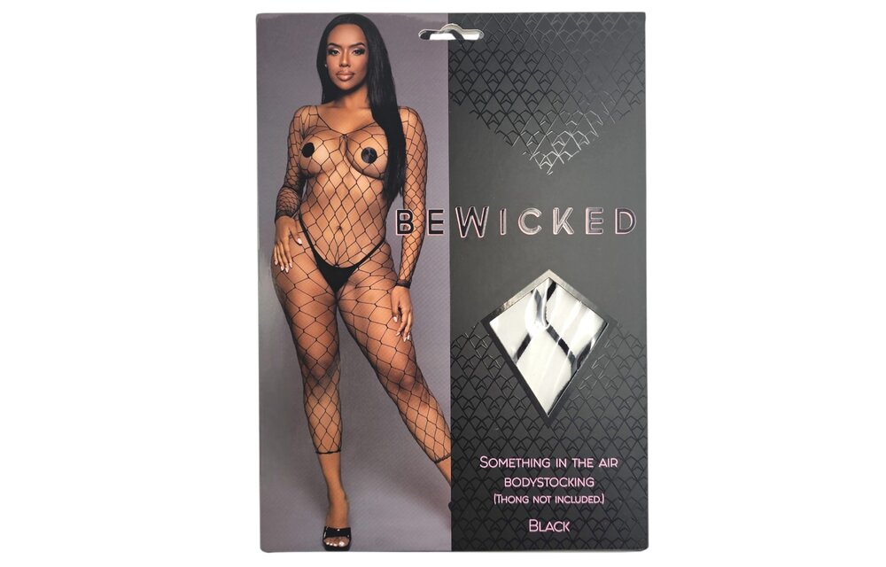 Something In The Air Bodystocking Zwart – Verleidelijk & Stoer