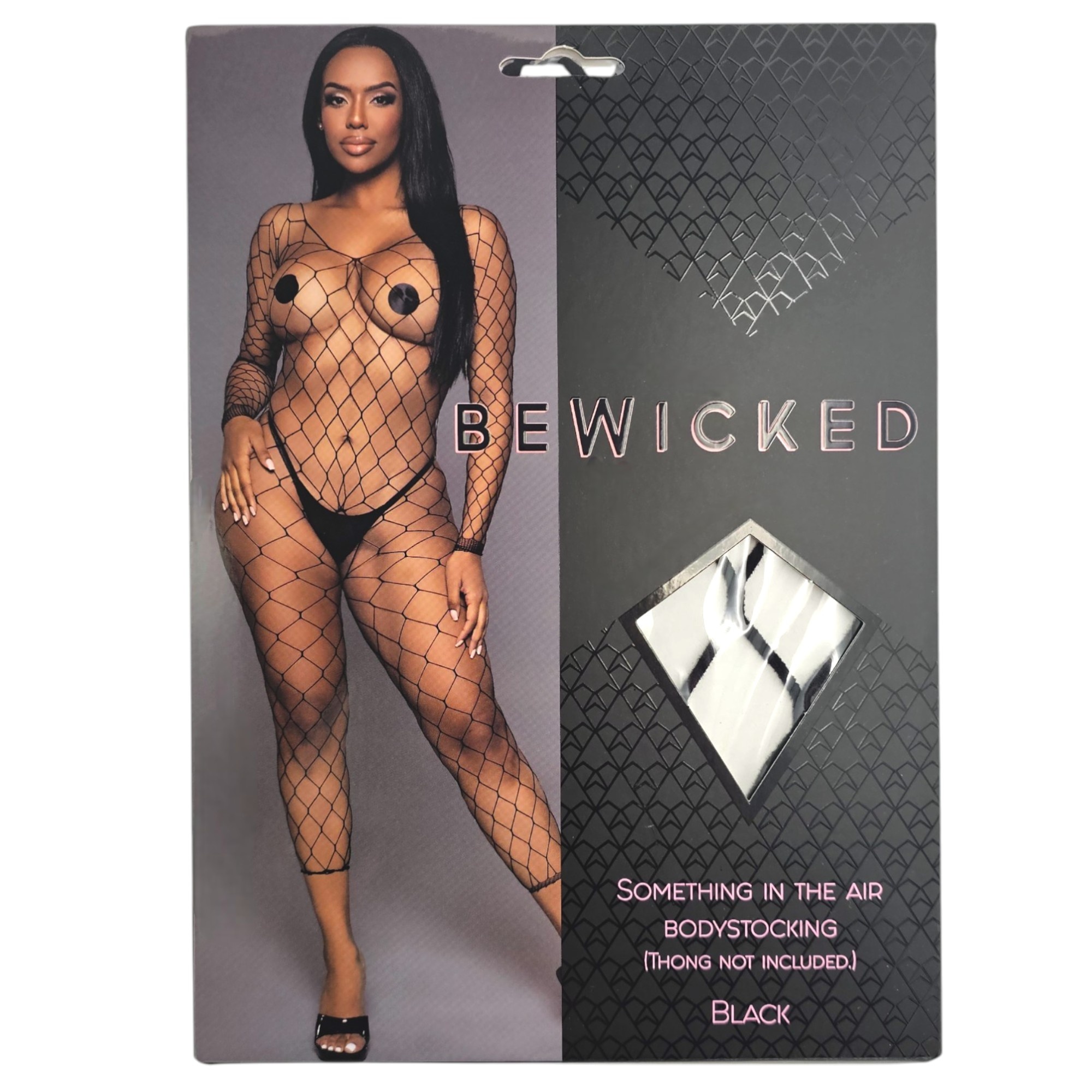 Something In The Air Bodystocking Zwart – Verleidelijk & Stoer
