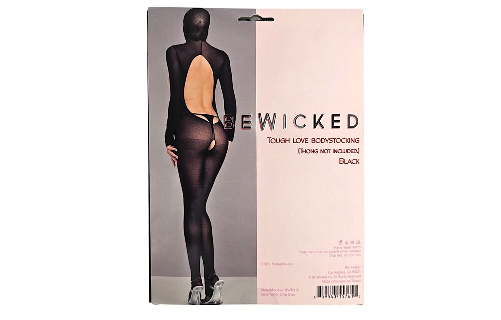 Tough Love Bodystocking Zwart | Durf Te Stralen & Figuur-Omhelzend