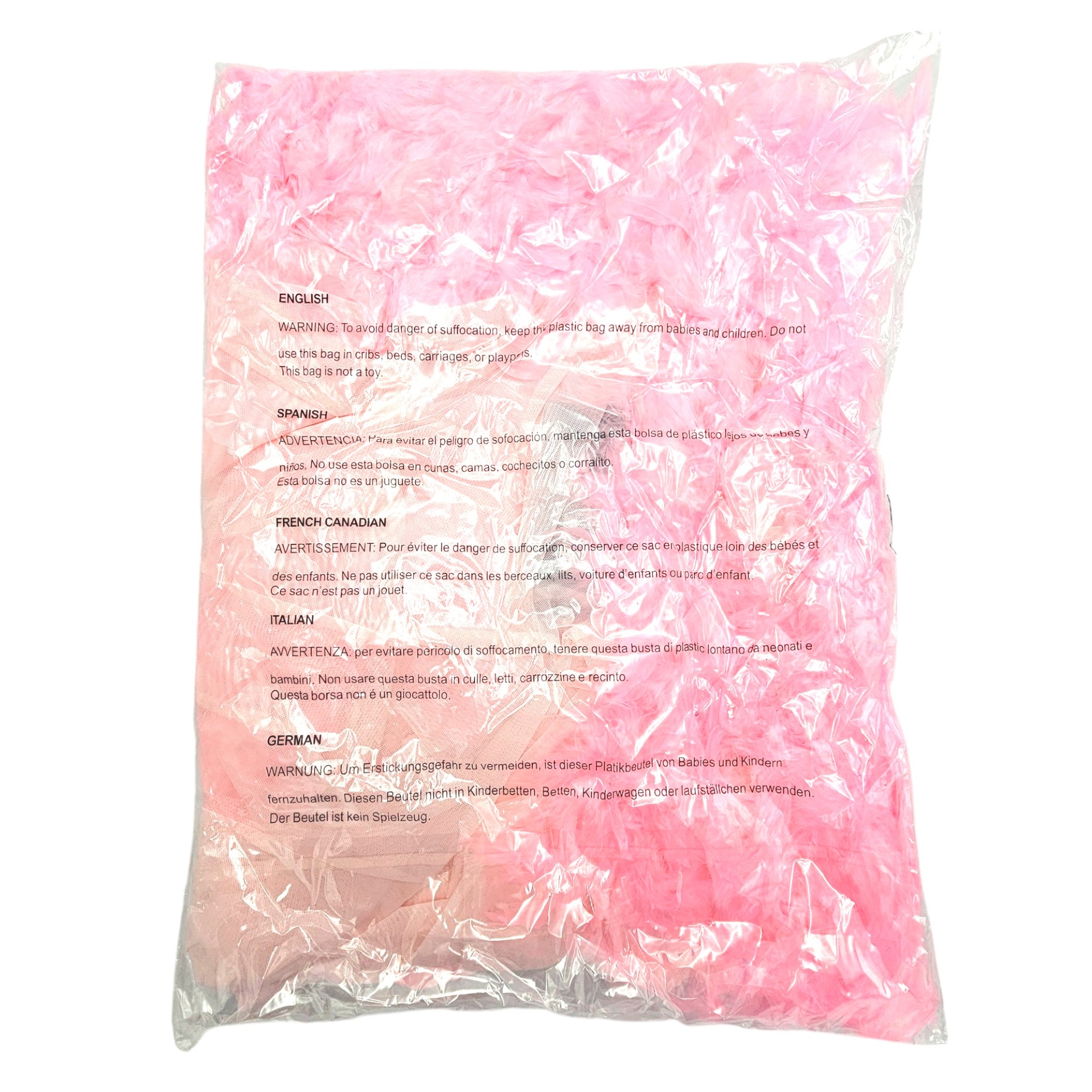 Luxurious Pink Chiffon Kimono With Feather Boa – Bewicked