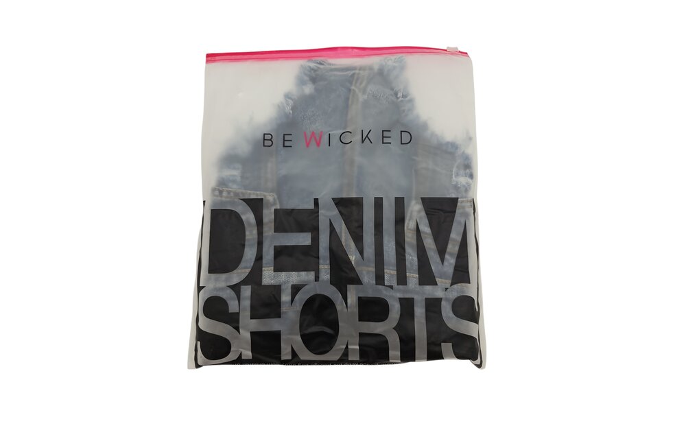 Back Up Booty Shorts Bl/M - Stoere Lage Taille Zomerlook