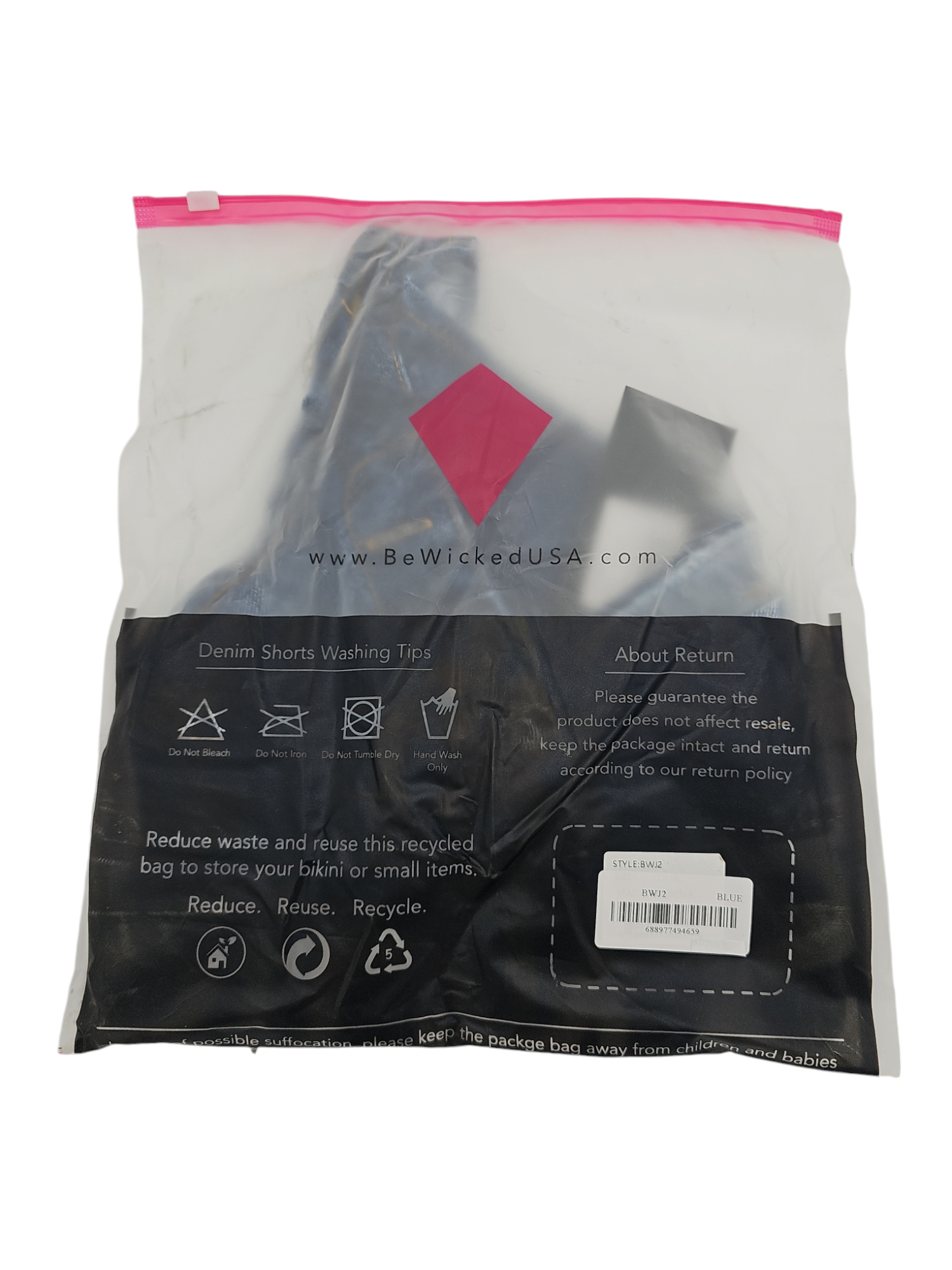 Suns Out Buns Out Shorts Blue – Stylish & Bold