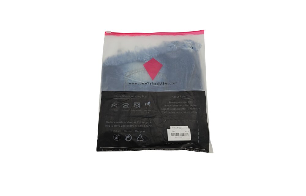 Such a Catch Denim Shorts BL/M - Denim with Mesh Details