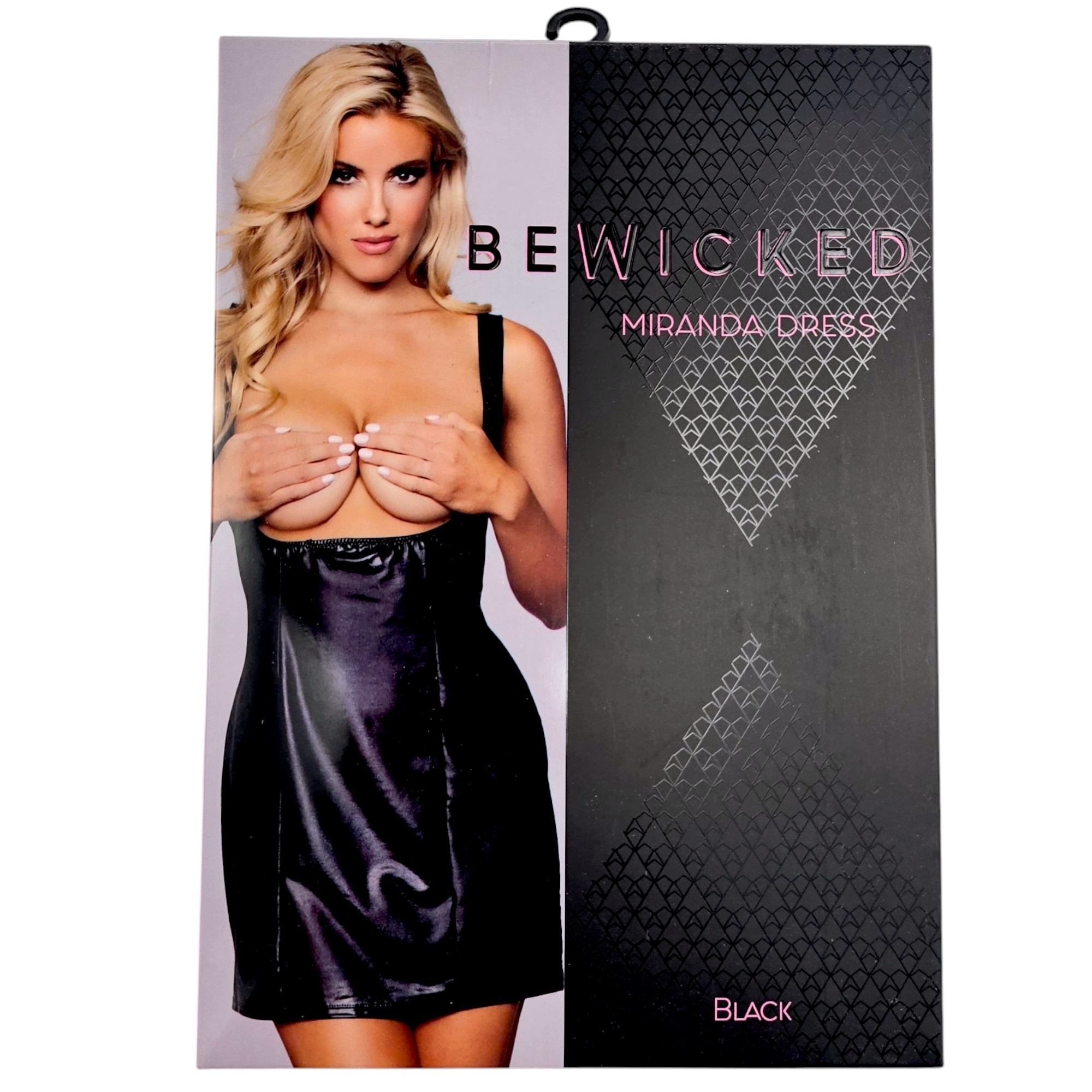 Miranda Kleid Schwarz | Gewagtes Topless-Statementkleid von Bewicked