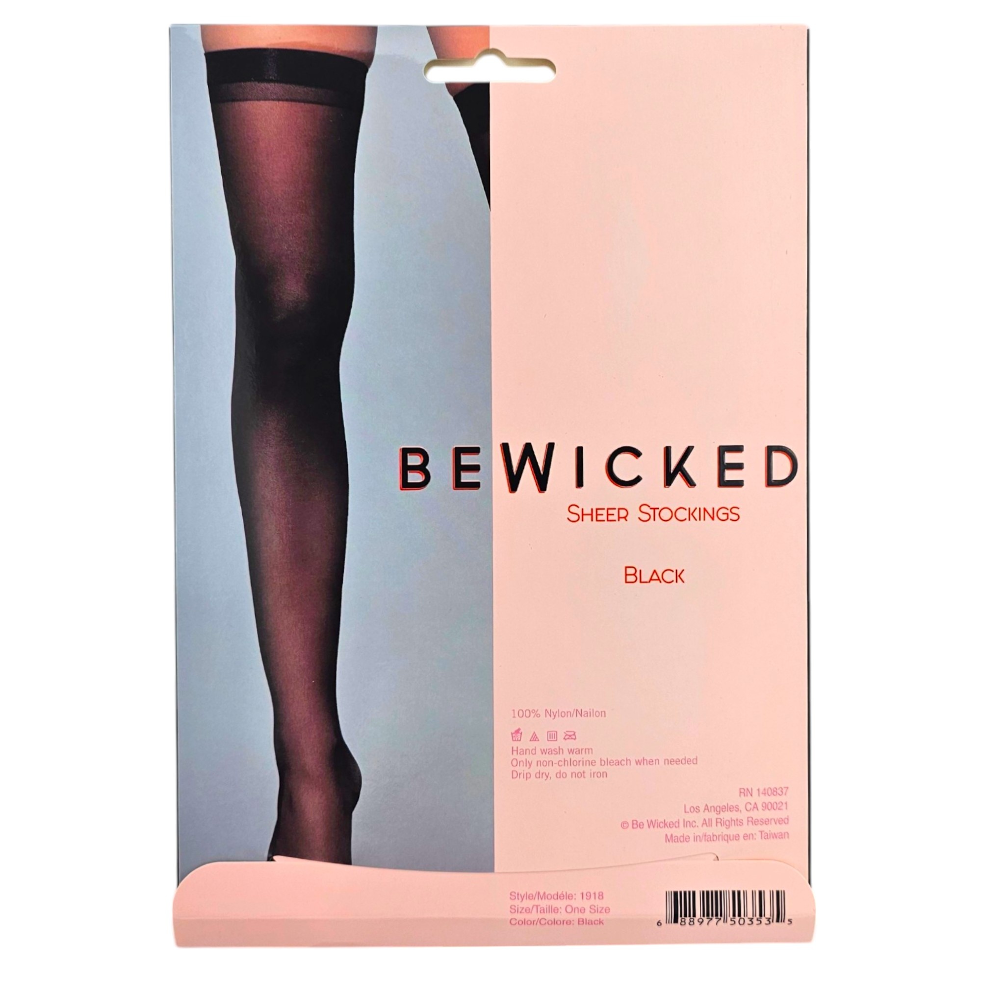 Transparente Overknee-Strümpfe Schwarz | Bewicked Eleganz & Komfort
