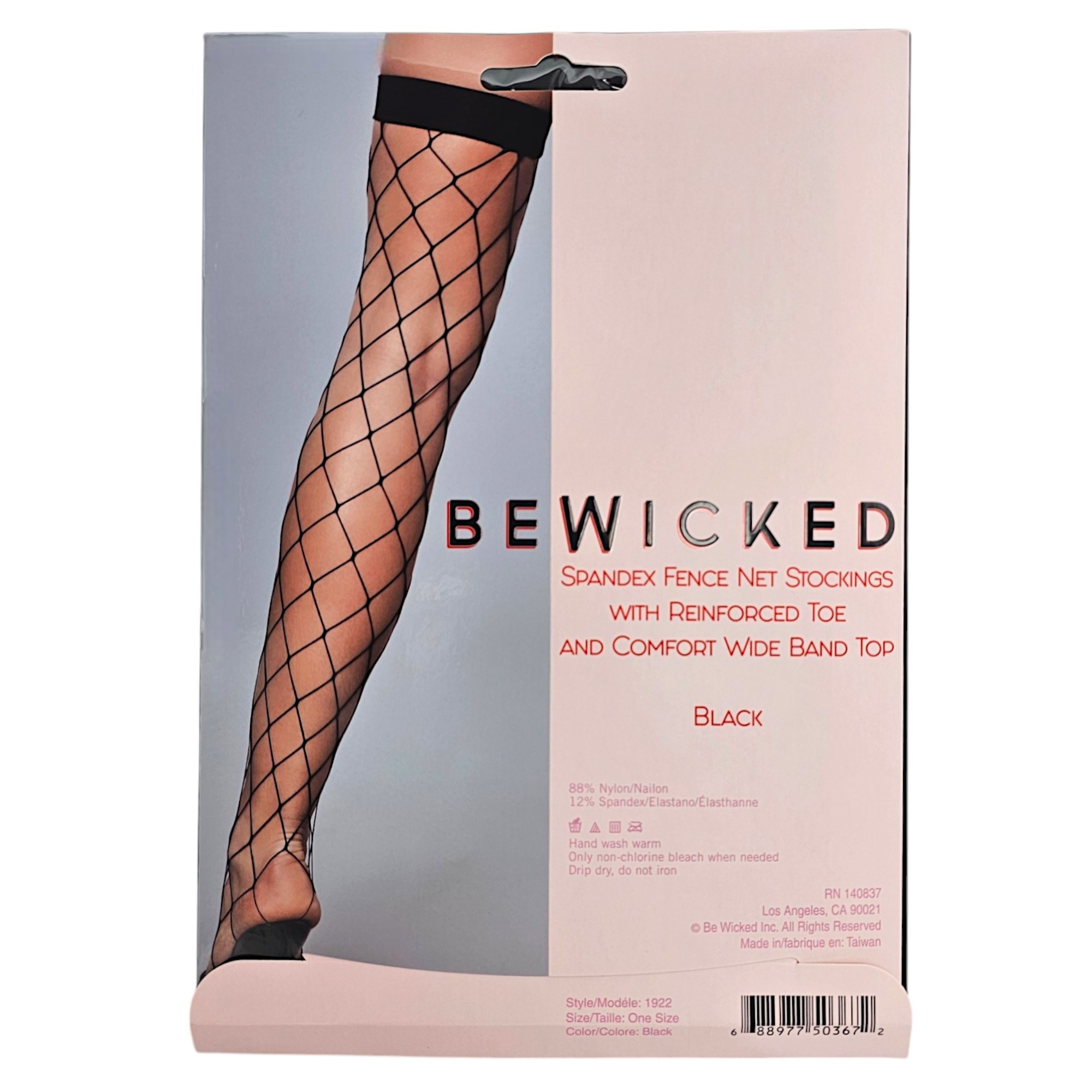 Breite Netzstrümpfe Overknee-Strümpfe Schwarz | Bewicked Cool & Modisch