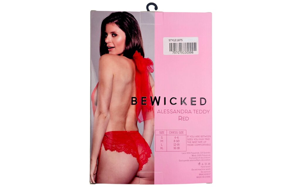 Alessandra Teddy Lingerie – Sexy Kanten & Mesh Look