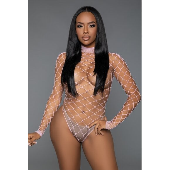 Dancing All Night Bodystocking - PK / OS