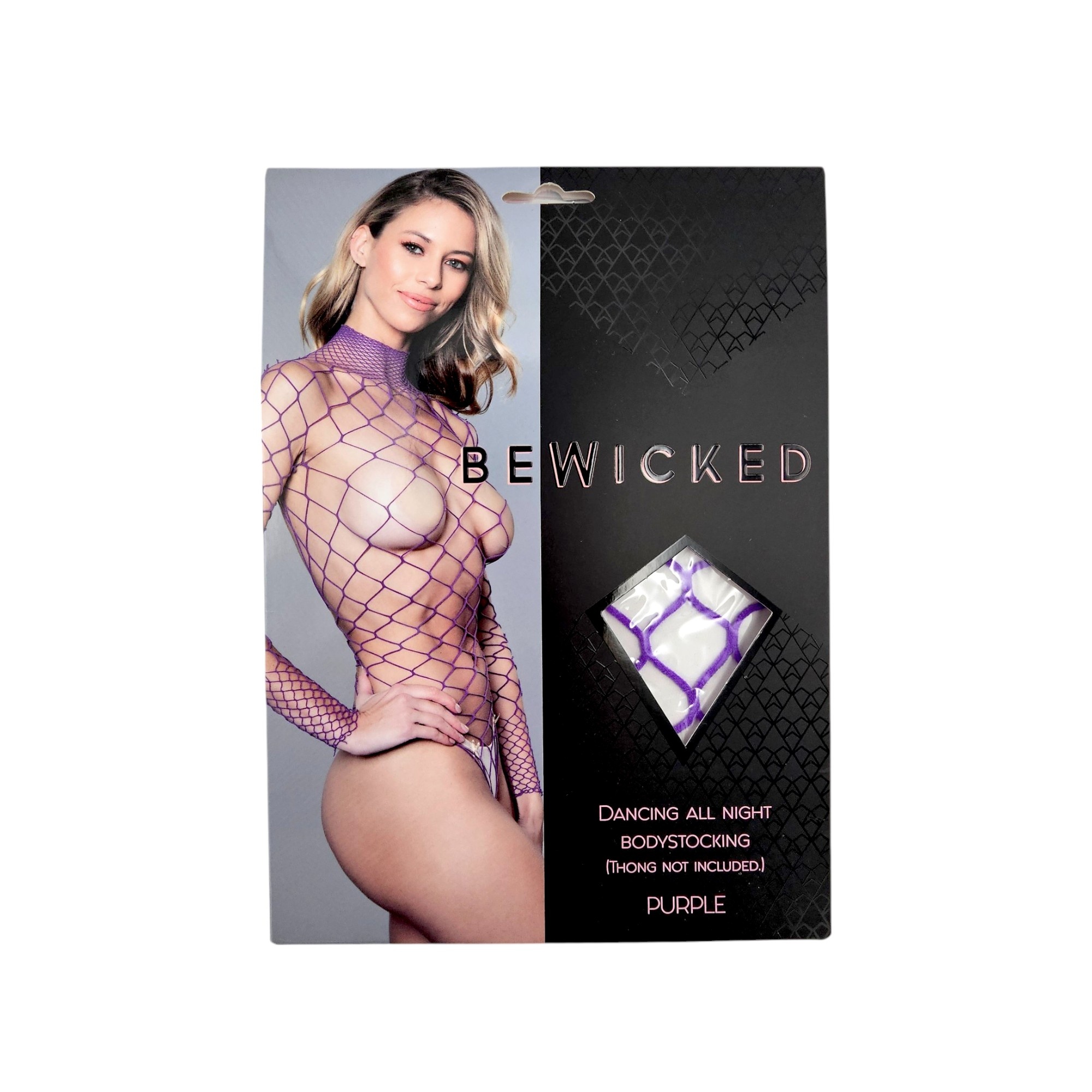 Dancing All Night Bodystocking PU | Elegant Fishnet Bodice