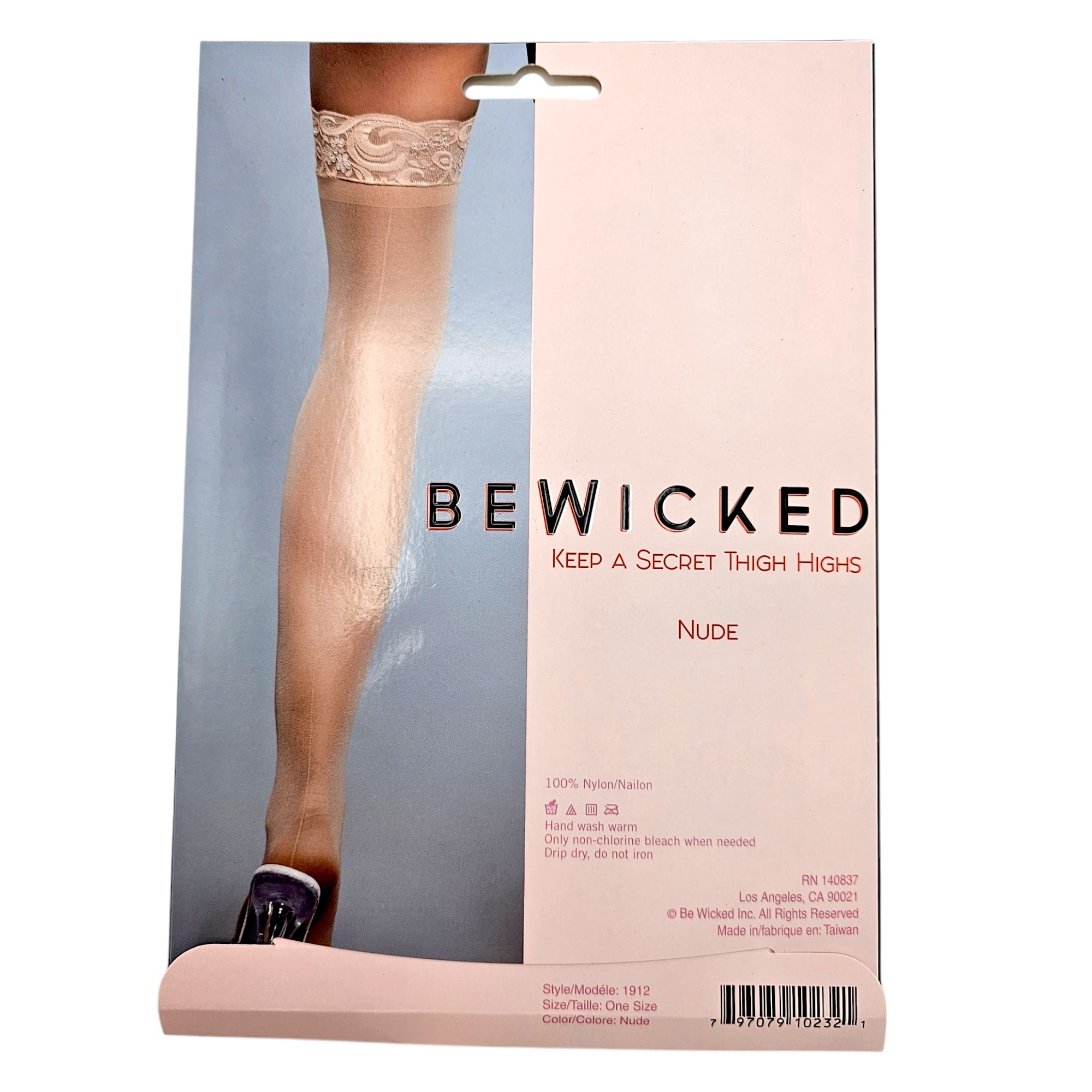 Keep A Secret Thigh-High Stockings - Timeless Elegance & Lace