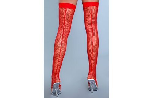 Great Catch Thigh-High Stockings | Seductive Mesh Fishnet Stockings