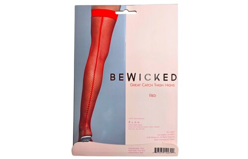 Great Catch Thigh-High Stockings | Seductive Mesh Fishnet Stockings