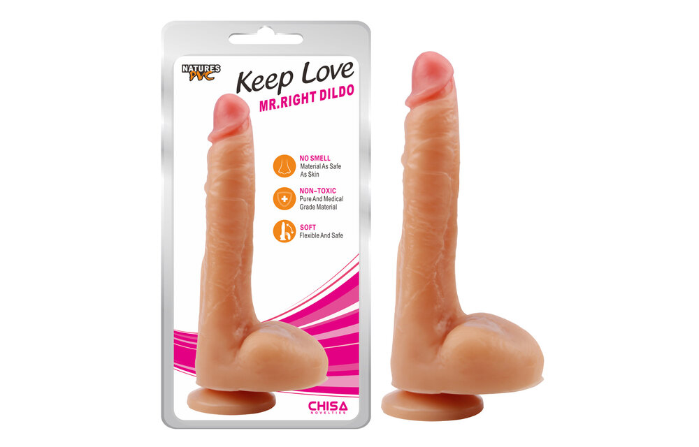 Suction Dildo 25 cm - Realistic, Hygienic & Hands-free