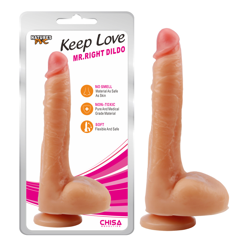 Suction Dildo 25 cm - Realistic, Hygienic & Hands-free