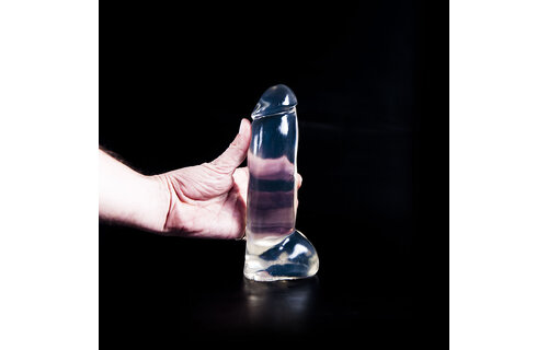 Dark Crystal Clear Dildo 2,1 cm – Perfect voor Beginners