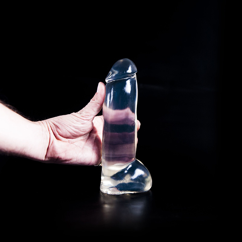 Dark Crystal Clear Dildo 2,1 cm – Perfekt für Anfänger