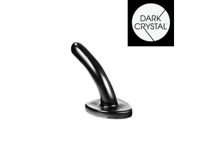 Dark Crystal Black 44 – Flexibler Dildo & Butt Plug 21 cm