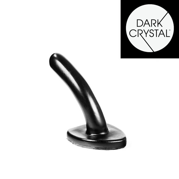 Dark Crystal Black 44 – Flexibler Dildo & Butt Plug 21 cm