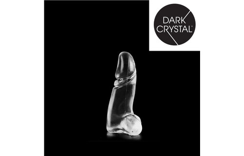 Dark Crystal Clear Dildo 21 cm – Glatt, sicher und leicht zu reinigen