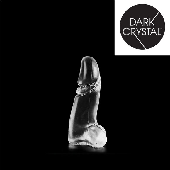 Dark Crystal Clear Dildo 21 cm – Glatt, sicher und leicht zu reinigen