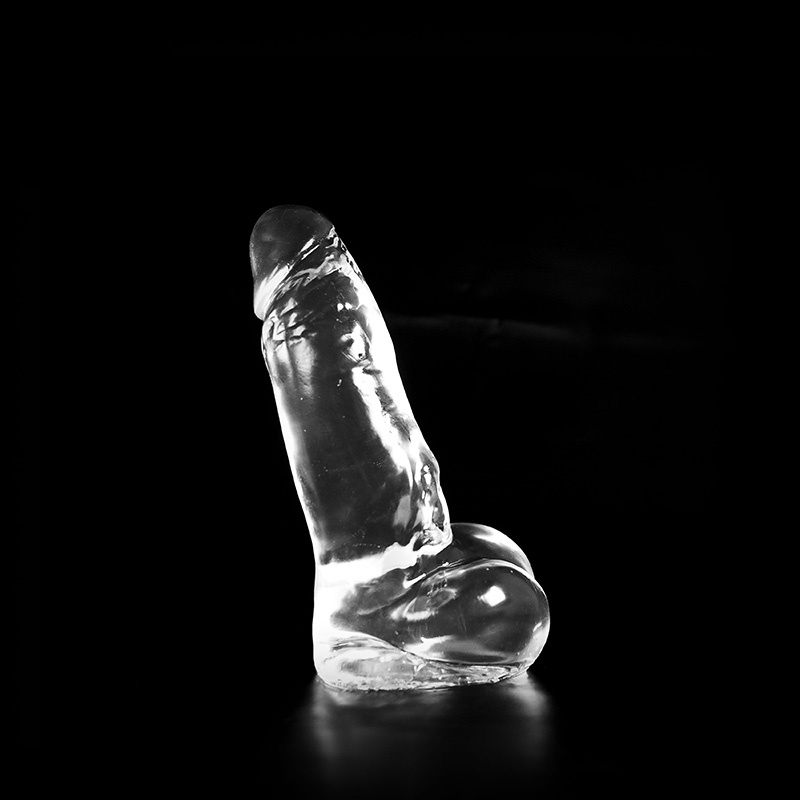 Dark Crystal Clear 19 – Realistic Dildo 23.5 cm Safe